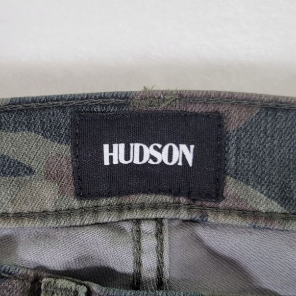 HUDSON Jeans Size 25 Barbara High Waist Super Skinny Ankle in Deployed Camo - Picture 6 of 16